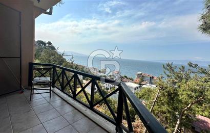 GEMLİK KURŞUNLU DA FULL DENİZ MANZARALI SATILIK 5+2 VİLLA