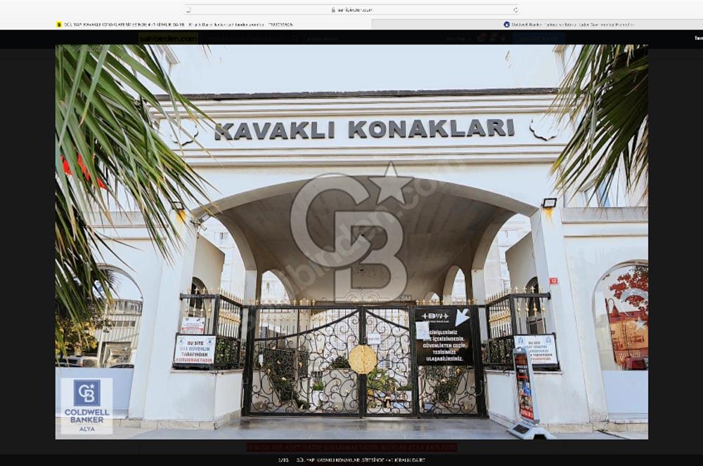 GÜL YAPI KAVAKLI KONAKLARI SİTESİNDE 4+1 KİRALIK DAİRE