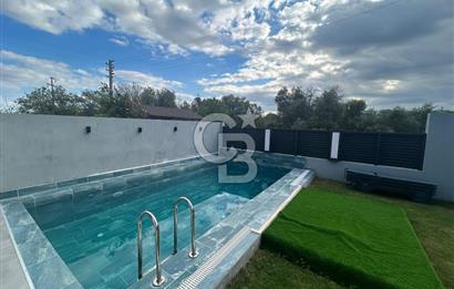 ÇEŞME-DALYAN EŞYALI, MÜSTAKİL HAVUZLU, FULL TADİLATLI 3+1 VİLLA