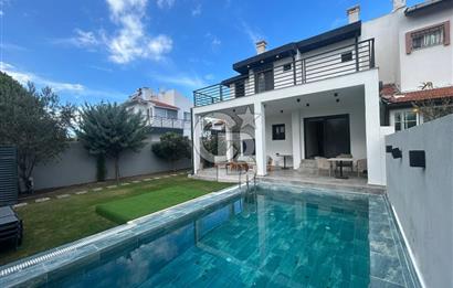 ÇEŞME-DALYAN EŞYALI, MÜSTAKİL HAVUZLU, FULL TADİLATLI 3+1 VİLLA
