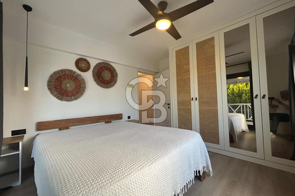 ÇEŞME-DALYAN EŞYALI, MÜSTAKİL HAVUZLU, FULL TADİLATLI 3+1 VİLLA