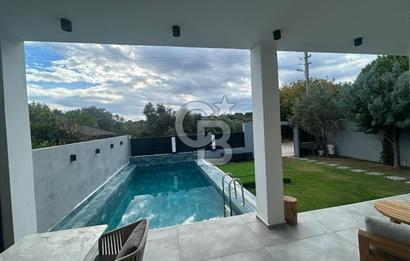 ÇEŞME-DALYAN EŞYALI, MÜSTAKİL HAVUZLU, FULL TADİLATLI 3+1 VİLLA