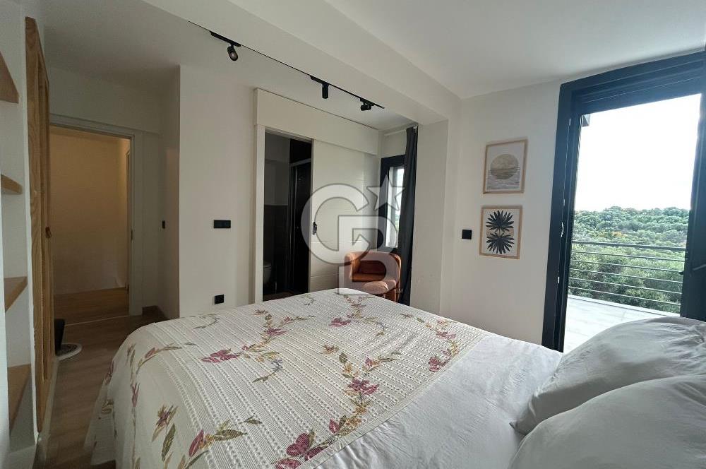 ÇEŞME-DALYAN EŞYALI, MÜSTAKİL HAVUZLU, FULL TADİLATLI 3+1 VİLLA