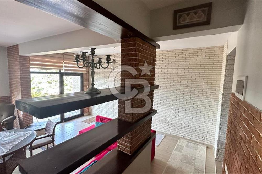 GEMLİK KURŞUNLU DA FULL DENİZ MANZARALI SATILIK 5+2 VİLLA