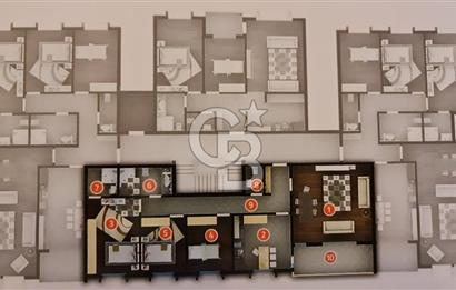 KÖRFEZ PETKİMPARKTA DENİZ MANZARALI SATILIK 3+1 DAİRE