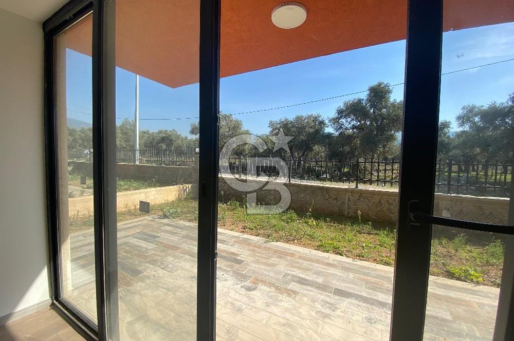 Muğla-Milas-Gürçamlar İris aura bahçe katı satılık 1+1 Daire