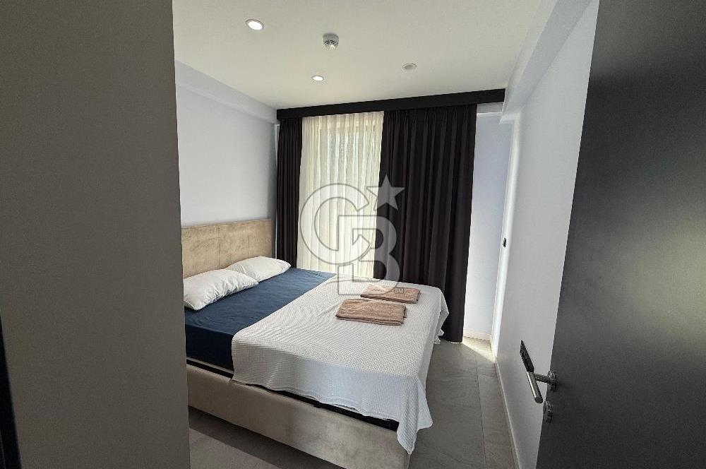 Çeşme'de Denize Sıfır 2+1 Bahçeli Dubleks