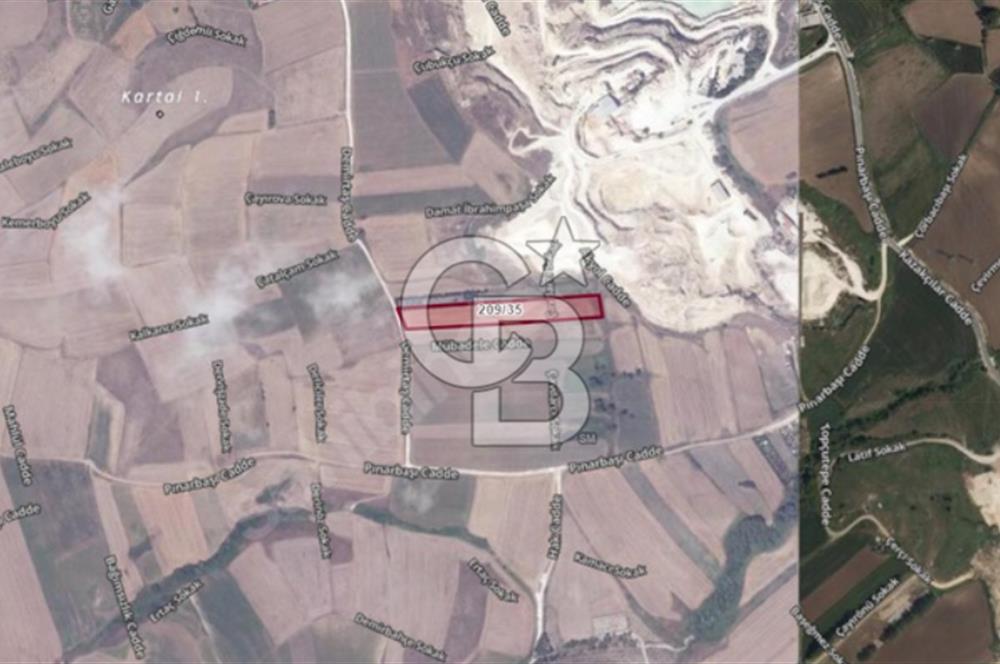 Çatalca Muratbeyde Yeni İmar Planı ile İmara Açılan Bölgede