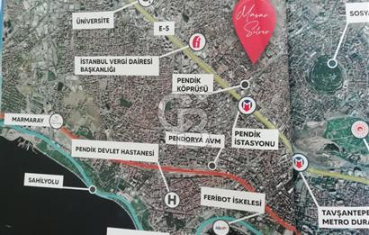 PENDİK MASAR SİLVER SİTESİ -SATILIK ŞEREFİYELİ FIRSAT GENİŞ 1+1