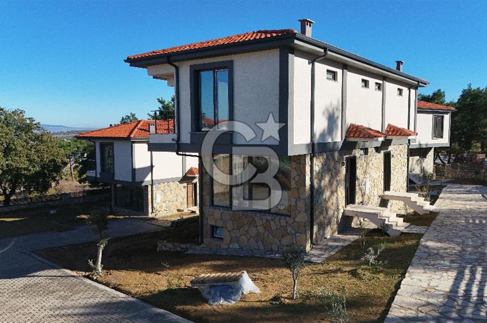 Çanakkale Yapıldak Tarabya Taş Villaları Satılık 2+1 Villa