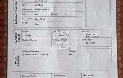 Çanakkale Esenler Mahallesi’nde Satılık 3+1 Daire Evora Park 2 - Modern Yaşamın Yeni Adresi