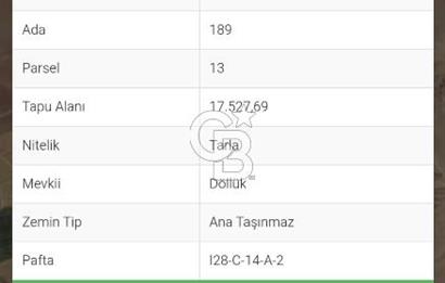 TEMELLİ/ÇOKÖREN MAH'DE KÖK VE TEK TAPU YATIRIMLIK TARLA