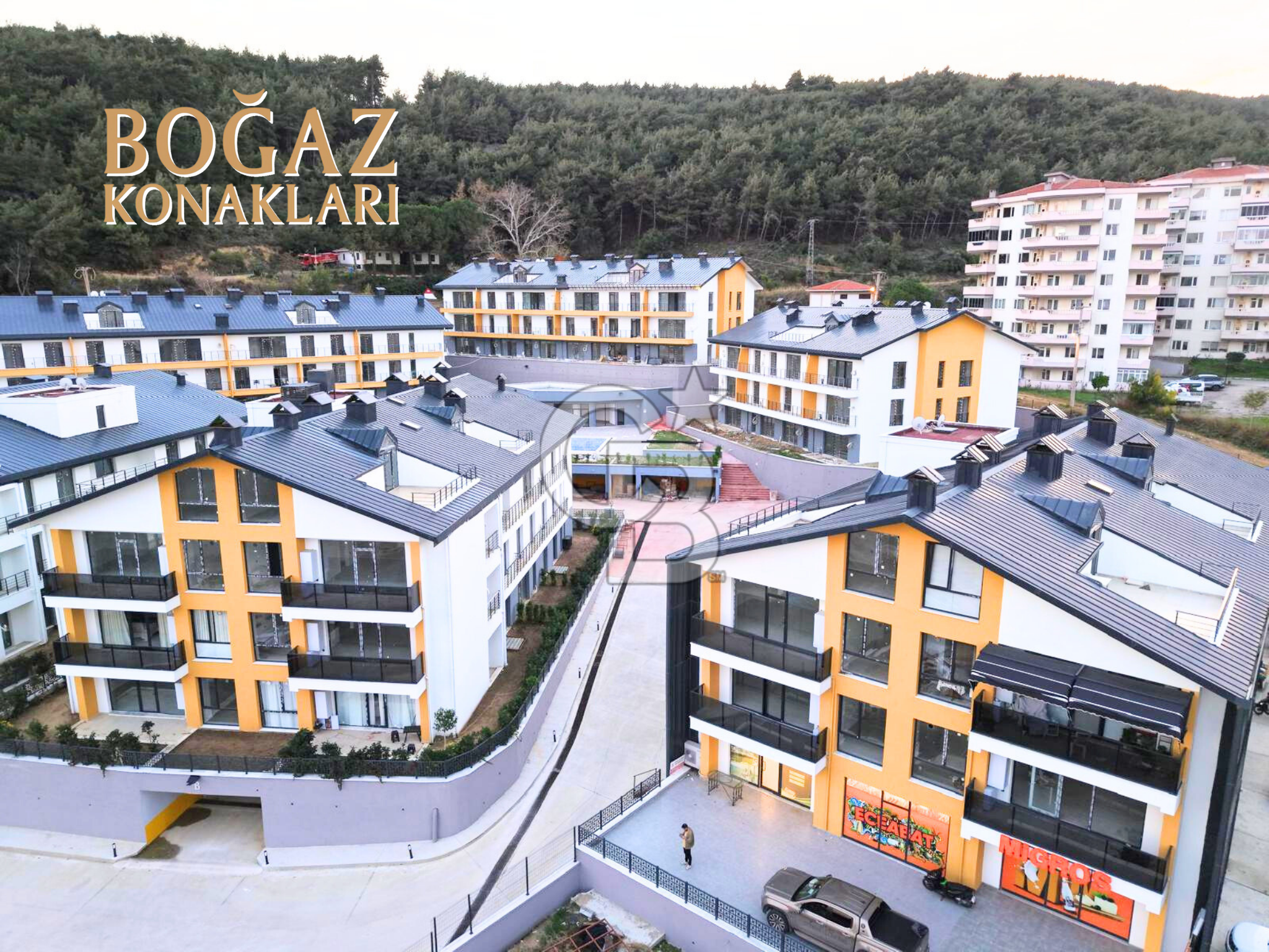 ÇANAKKALE ECEABAT BOĞAZ KONAKLARI 2+1 BAHÇE DUBLEKS