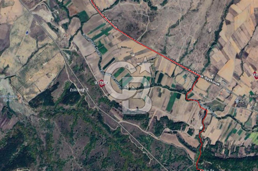 Edirne Uzunköprü Mescit Mahallesinde Yatırımlık 4 Dönüm Tarla