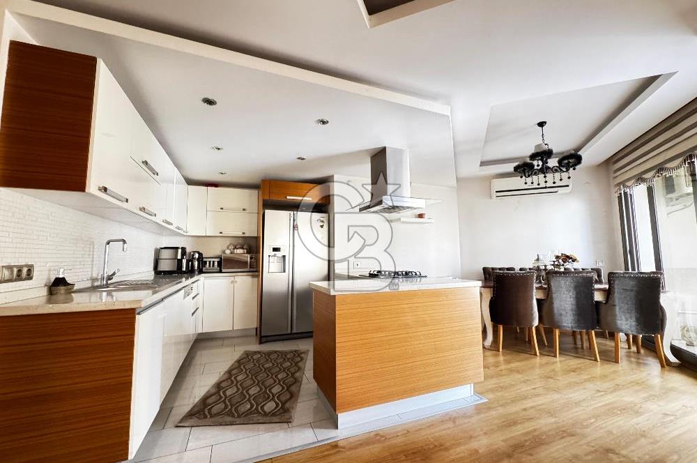 KONAK GÜNEŞLİ MAH EGEPOL HAS 250METRE 2.KAT 3+1 120m2 FUL EŞYALI