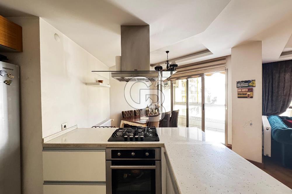 KONAK GÜNEŞLİ MAH EGEPOL HAS 250METRE 2.KAT 3+1 120m2 FUL EŞYALI