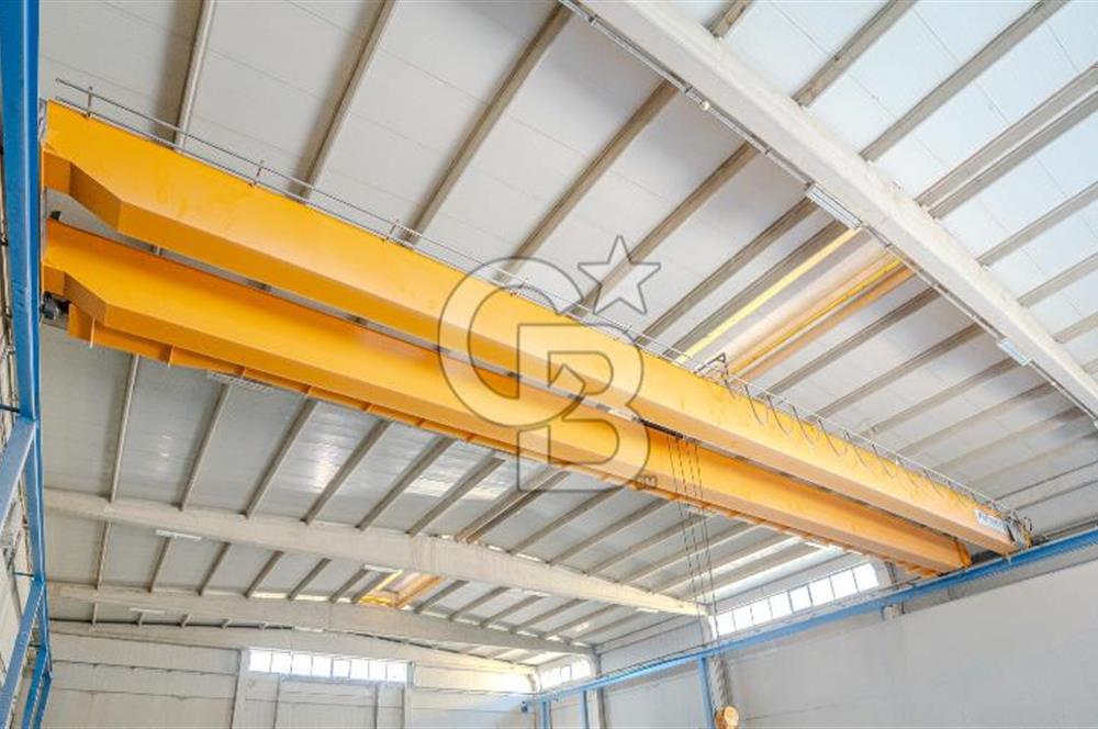 İZMİR PANCAR OSB'DE 3990 M2 ARSADA - 3000 M2 H:10 MT SATILIK FABRİKA