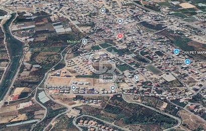 Mersin Mezitli Kuyulukta 895 m2 0.60 Emsalli, 4 Kata İmarlı Satılık Arsa