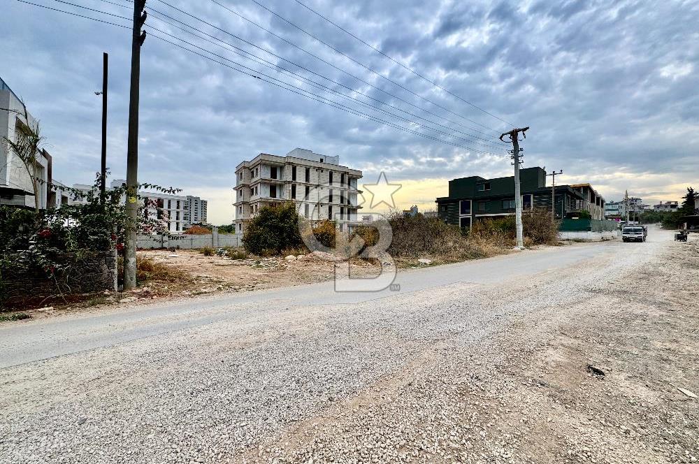 Mersin Mezitli Kuyulukta 895 m2 0.60 Emsalli, 4 Kata İmarlı Satılık Arsa