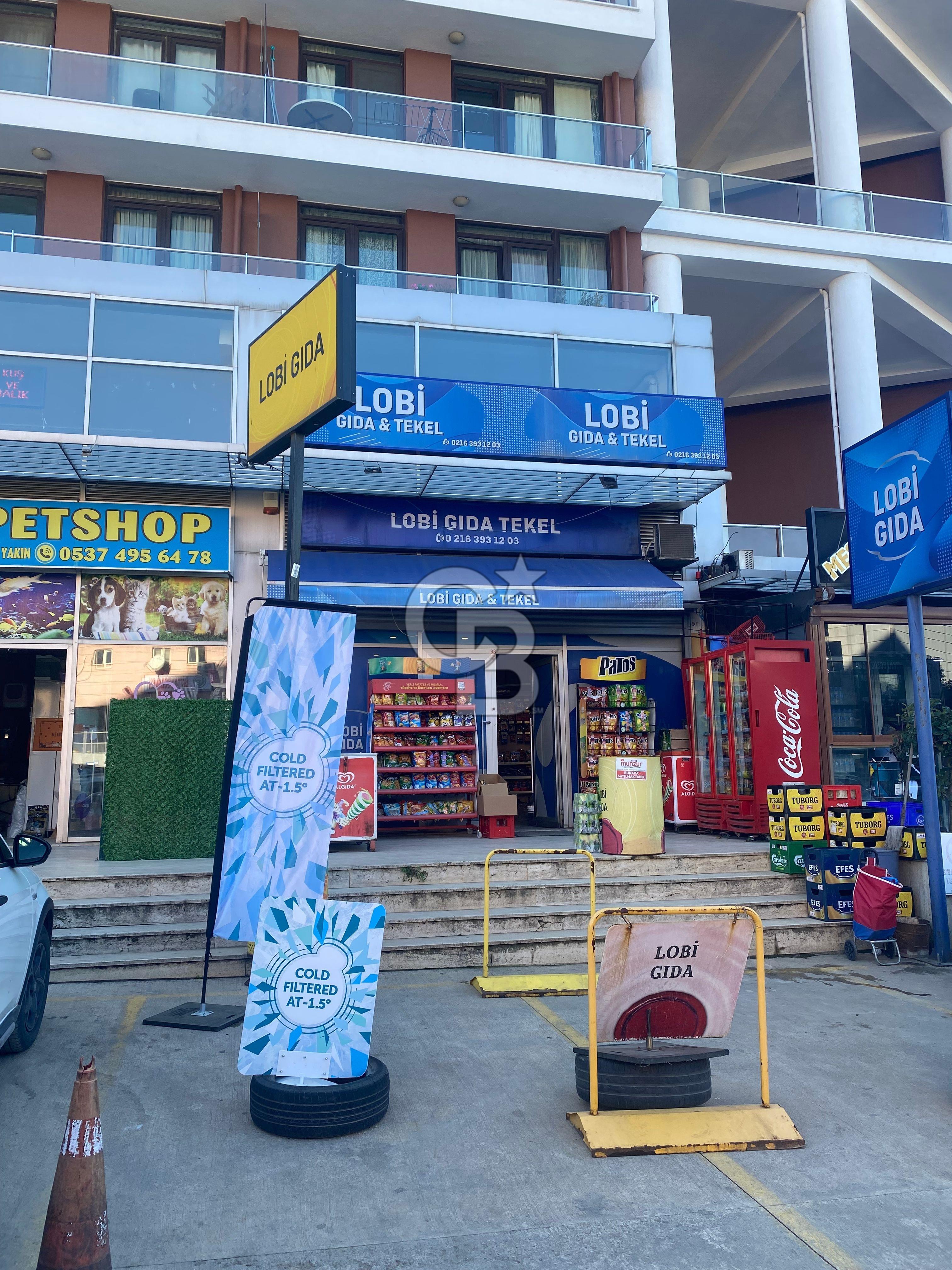 Tuzla Aydınlı İşlek Noktada Ön Kullanımlı İki Katlı Dükkan