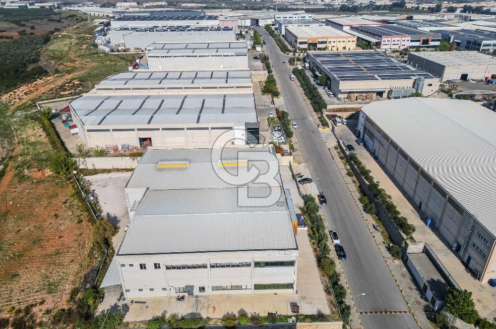 İZMİR PANCAR OSB'DE 3990 M2 ARSADA - 3000 M2 H:10 MT SATILIK FABRİKA