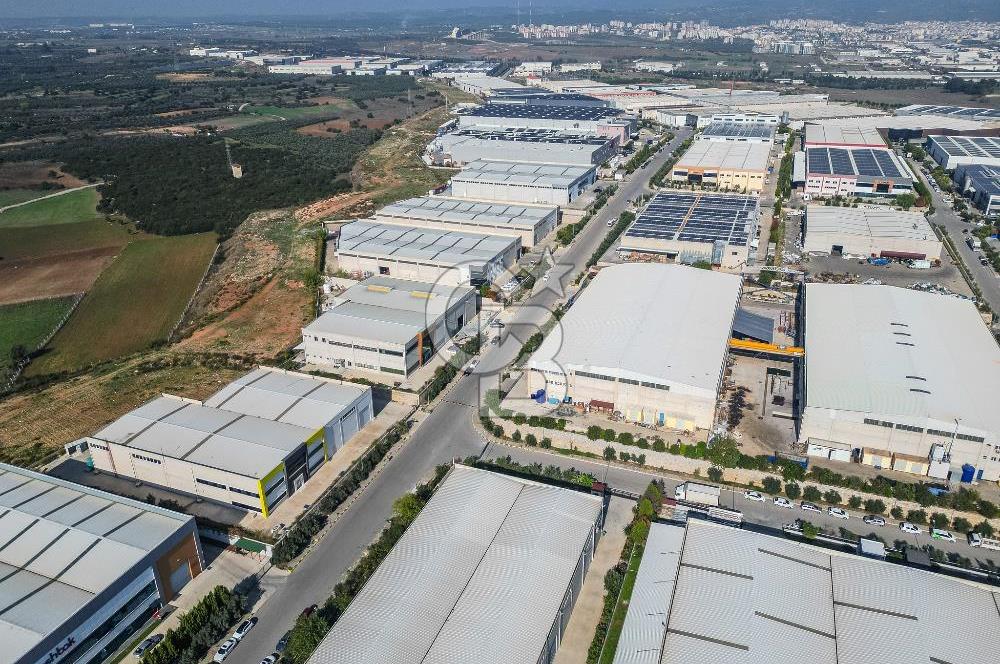 İZMİR PANCAR OSB'DE 3990 M2 ARSADA - 3000 M2 H:10 MT SATILIK FABRİKA