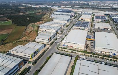 İZMİR PANCAR OSB'DE 3990 M2 ARSADA - 3000 M2 H:10 MT SATILIK FABRİKA