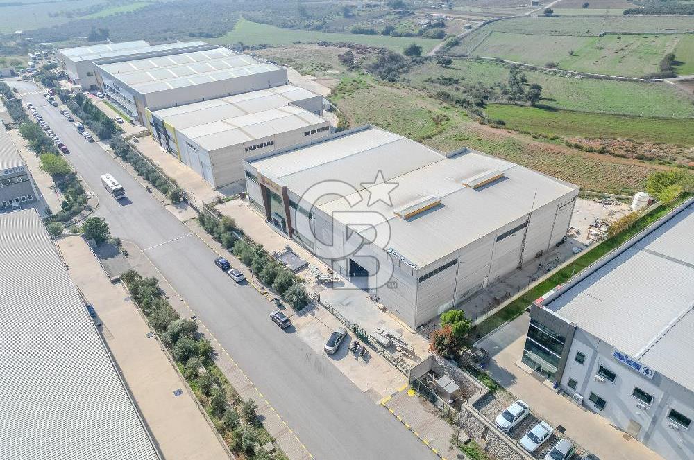 İZMİR PANCAR OSB'DE 3990 M2 ARSADA - 3000 M2 H:10 MT SATILIK FABRİKA