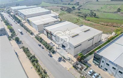 İZMİR PANCAR OSB'DE 3990 M2 ARSADA - 3000 M2 H:10 MT SATILIK FABRİKA
