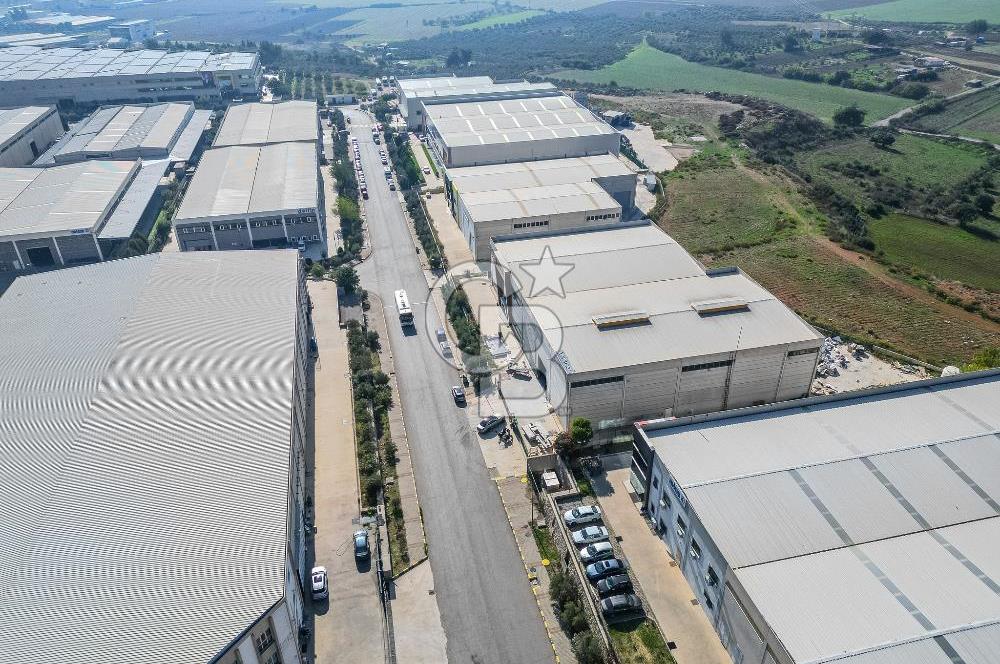 İZMİR PANCAR OSB'DE 3990 M2 ARSADA - 3000 M2 H:10 MT SATILIK FABRİKA