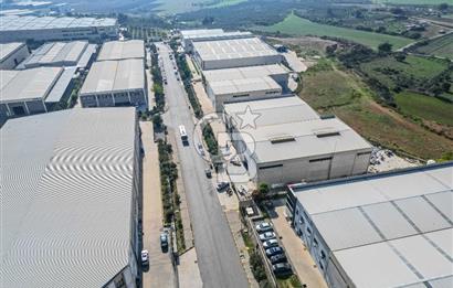 İZMİR PANCAR OSB'DE 3990 M2 ARSADA - 3000 M2 H:10 MT SATILIK FABRİKA