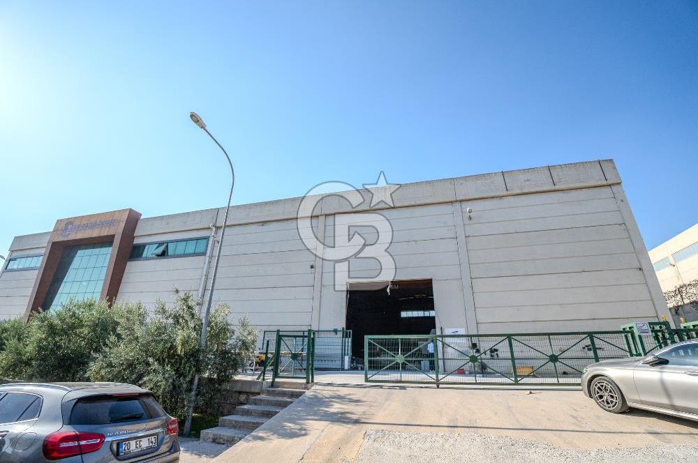 İZMİR PANCAR OSB'DE 3990 M2 ARSADA - 3000 M2 H:10 MT SATILIK FABRİKA