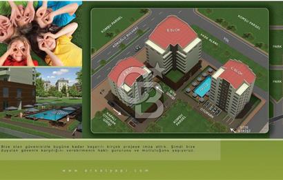CB BLACK'TAN 23 NİSAN ARKAT 6 SİTESİ'NDE 3+1 SATILIK DAİRE*