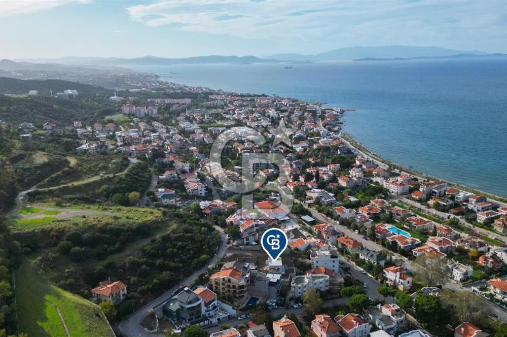 Narlıdere, Limanreis’de Deniz Manzaralı Temel’den Satılık Villalar