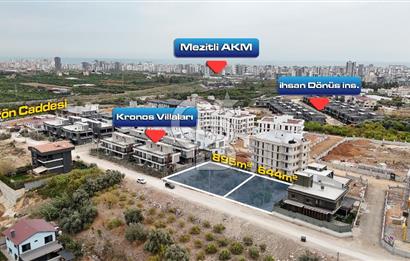 Mersin Mezitli Kuyulukta 895 m2 0.60 Emsalli, 4 Kata İmarlı Satılık Arsa