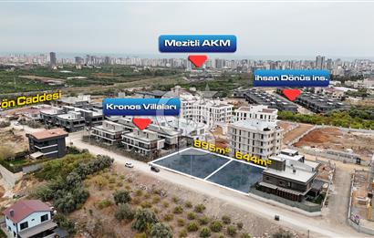 Mersin Mezitli Kuyulukta 895 m2 0.60 Emsalli, 4 Kata İmarlı Satılık Arsa