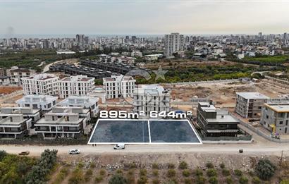 Mersin Mezitli Kuyulukta 895 m2 0.60 Emsalli, 4 Kata İmarlı Satılık Arsa