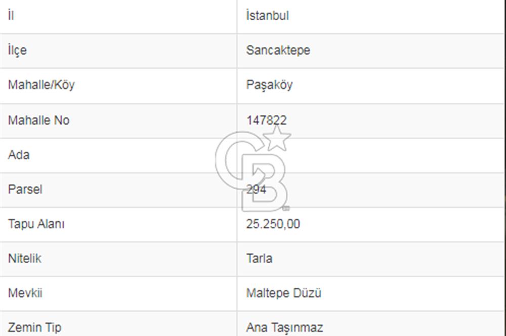PAŞAKÖY DE YATIRIMLIK SATILIK FIRSAT ARSA