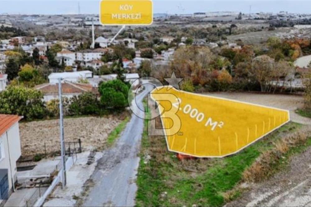 Yeşilbayır Köy Merkezinde 2.000 m² Tek Tapu Çevrili Arsa