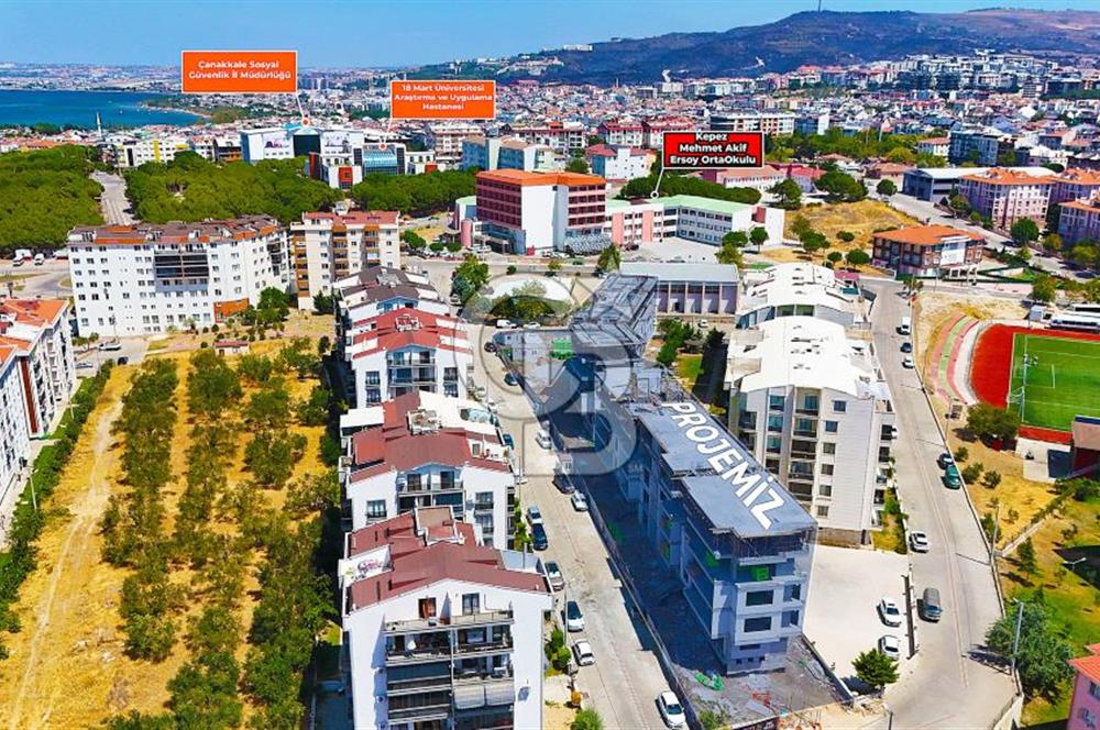 Çanakkale Kepez Nivora Projesinde Satılık 3+1 Daire !