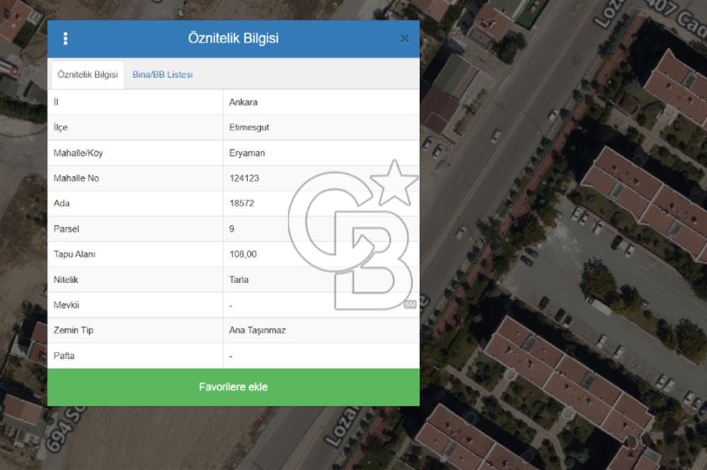 ERYAMAN GÜZELKENT SATILIK ARSA