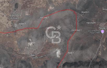 Uşak Karahallı Beki Köyü'nde 1.486 M² Satılık Tarla