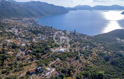 CB MARİNA'DAN MARMARİS SÖĞÜTTE EŞSİZ DENİZ MANZARALI 430m2 TARLA