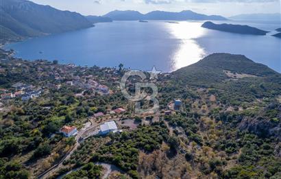 CB MARİNA'DAN MARMARİS SÖĞÜTTE EŞSİZ DENİZ MANZARALI 430m2 TARLA