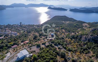 CB MARİNA'DAN MARMARİS SÖĞÜTTE EŞSİZ DENİZ MANZARALI 430m2 TARLA