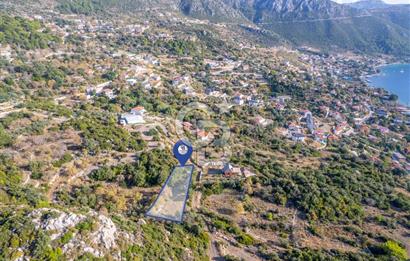 CB MARİNA'DAN MARMARİS SÖĞÜTTE EŞSİZ DENİZ MANZARALI 430m2 TARLA