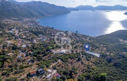 CB MARİNA'DAN MARMARİS SÖĞÜTTE EŞSİZ DENİZ MANZARALI 430m2 TARLA