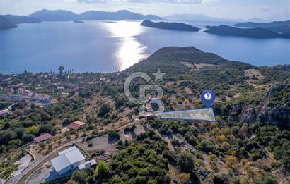 CB MARİNA'DAN MARMARİS SÖĞÜTTE EŞSİZ DENİZ MANZARALI 430m2 TARLA