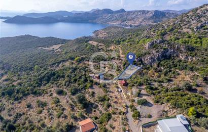 CB MARİNA'DAN MARMARİS SÖĞÜTTE EŞSİZ DENİZ MANZARALI 430m2 TARLA