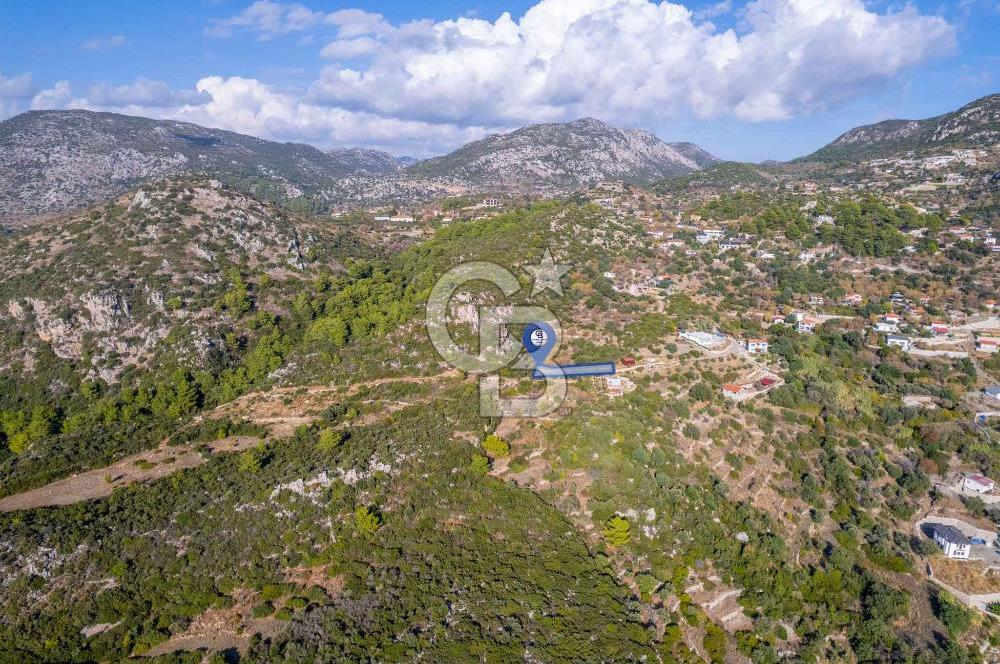 CB MARİNA'DAN MARMARİS SÖĞÜTTE EŞSİZ DENİZ MANZARALI 430m2 TARLA